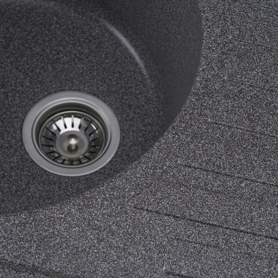 Гранітна мийка для кухні VALESO LIRA 7750 матова Мікс