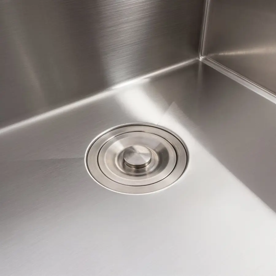 Кухонная мойка нержавейка 50*50 Valeso Handmade с подставкой для ножей (3,0/0,8)