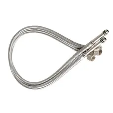 Шланг для смесителя Valeso 60 см, длинный штуцер, комплект 2 шт