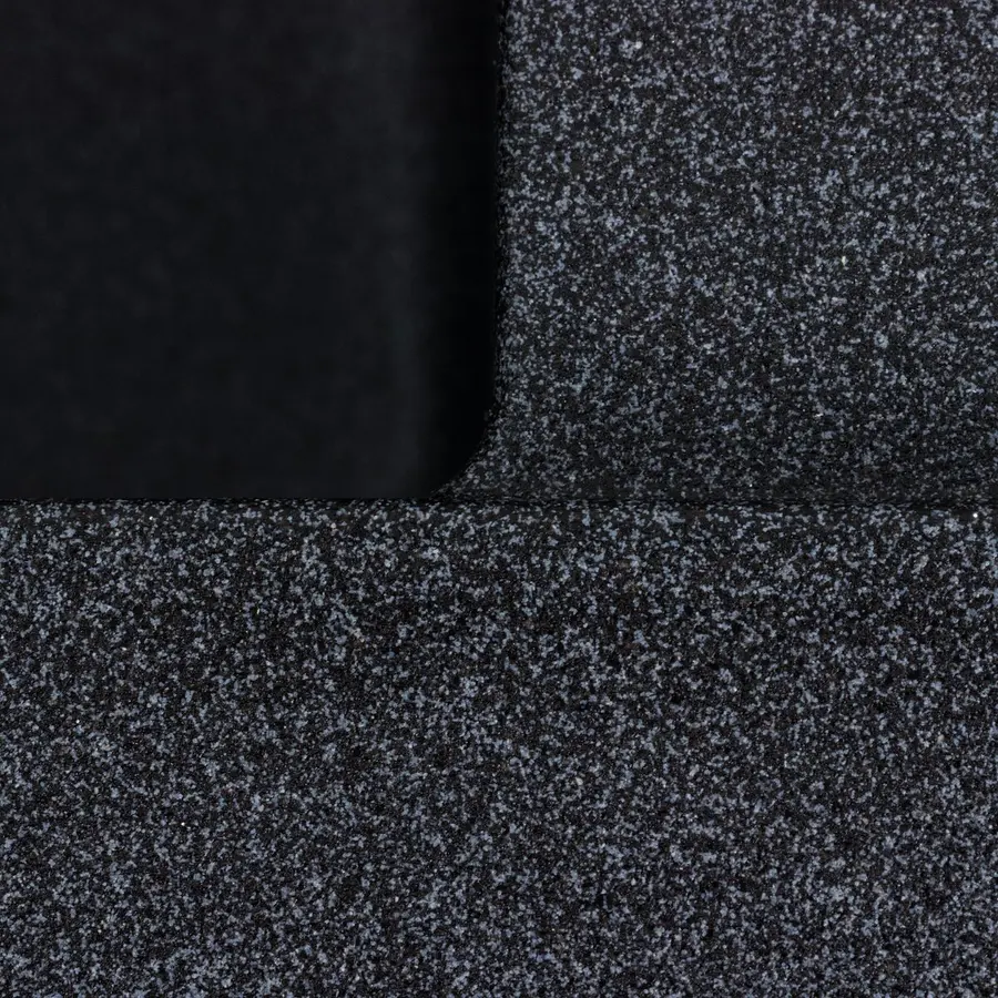 Гранитная мойка для кухни VALESO CASCADA 7050 матовая Карбон