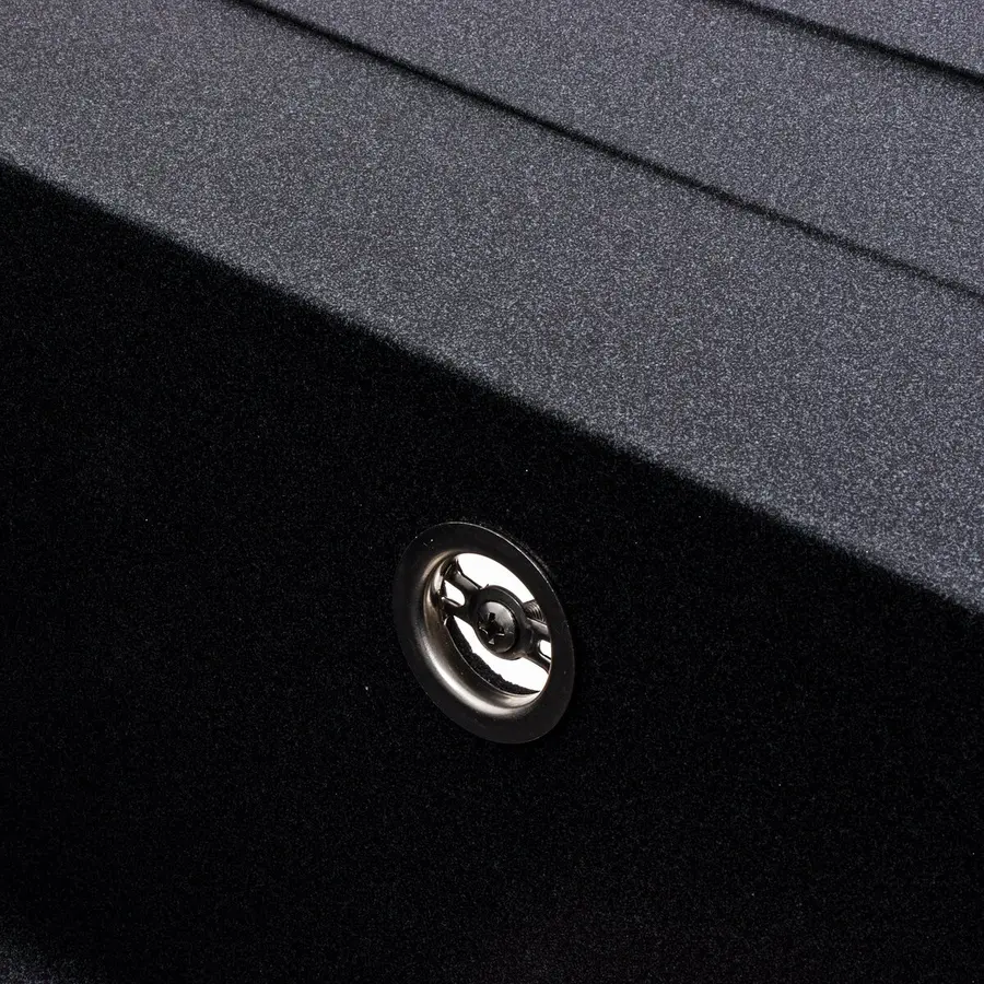 Гранитная мойка для кухни VALESO CASCADA 7050 матовая Карбон