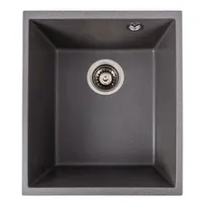 Гранитная мойка для кухни VALESO ROXY 3744 матовая Серый муссон