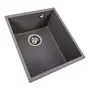 Гранитная мойка для кухни VALESO ROXY 3744 матовая Серый муссон