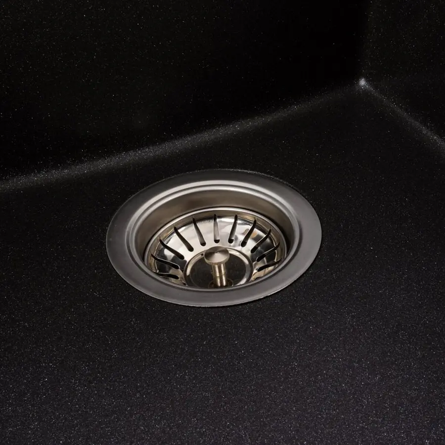 Гранитная мойка для кухни VALESO ROXY 3744 матовая Морион