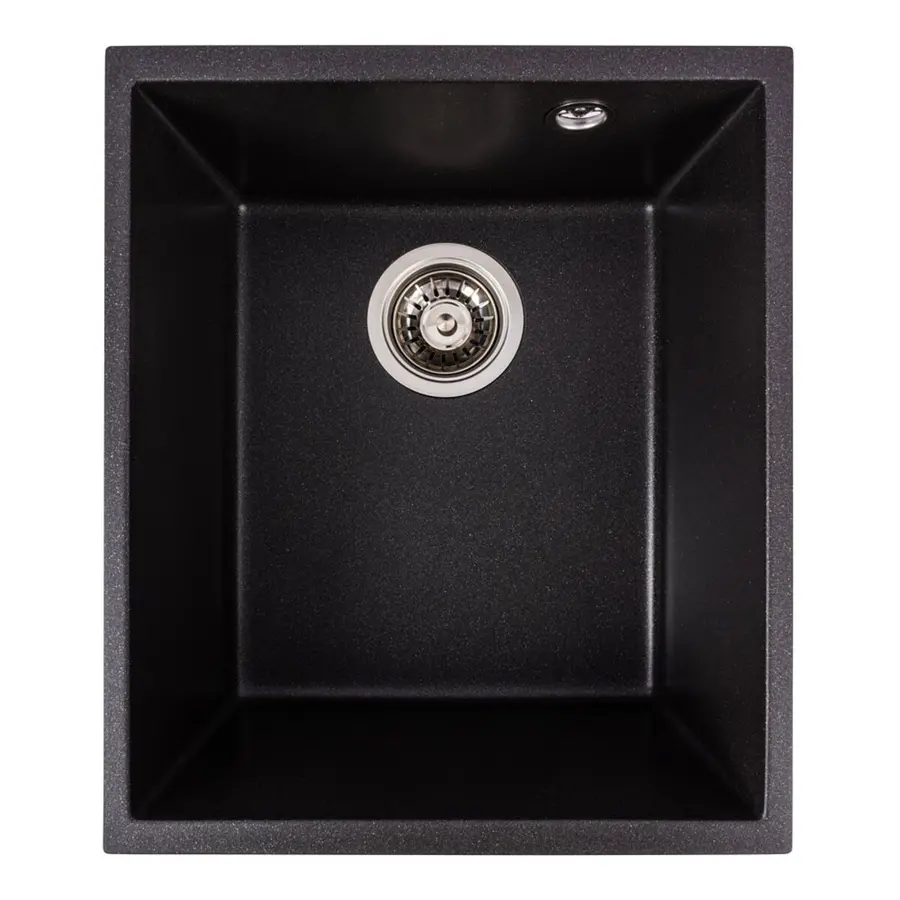 Гранитная мойка для кухни VALESO ROXY 3744 матовая Морион