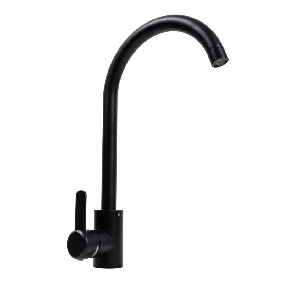 Кухонний змішувач VALESO 7990 NEST Чорний матовий