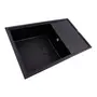 Гранітна мийка VALESO GALANS 7850 матова Чорний металік