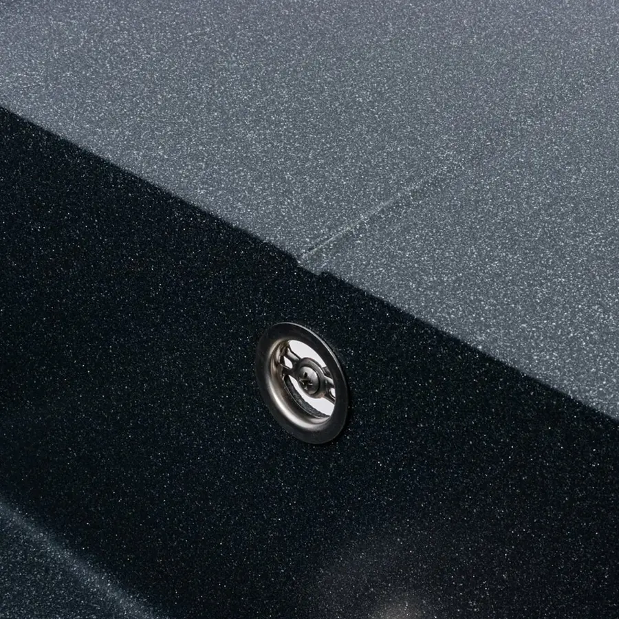 Гранітна мийка VALESO CRIPTA 6550 матова Антрацит