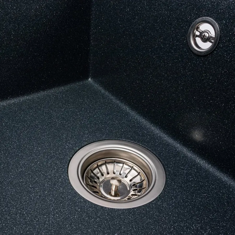 Гранітна мийка VALESO CRIPTA 6550 матова Антрацит