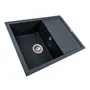 Гранітна мийка VALESO CRIPTA 6550 матова Антрацит
