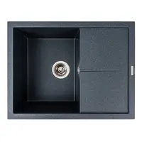 Гранітна мийка VALESO CRIPTA 6550 матова Антрацит