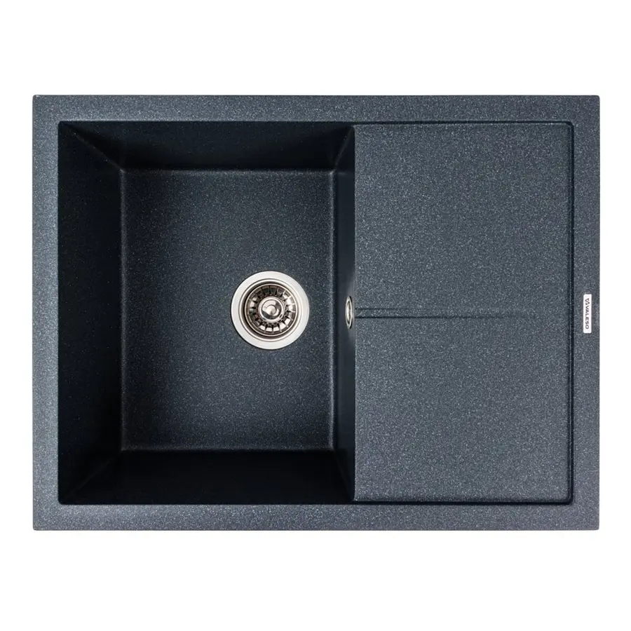 Гранітна мийка VALESO CRIPTA 6550 матова Антрацит