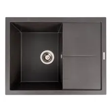 Кухонная мойка гранитная VALESO 6550 CRIPTA (морион)