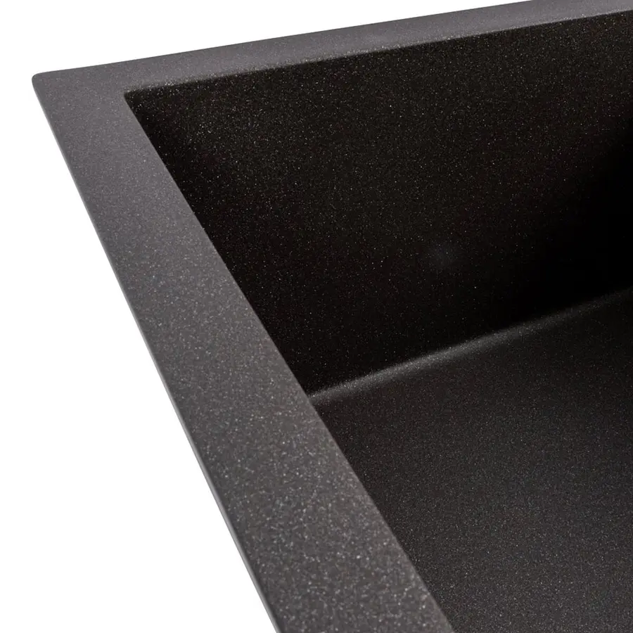 Кухонна мийка гранітна VALESO 6550 CRIPTA (моріон)