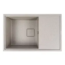 Гранитная мойка для кухни VALESO GALANS 7850 матовая Серая