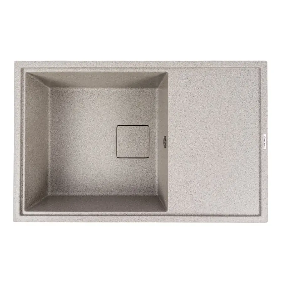 Гранитная мойка для кухни VALESO GALANS 7850 матовая Серая
