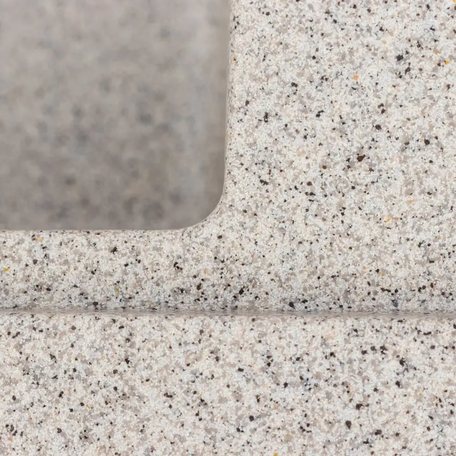 Гранитная мойка для кухни VALESO GALANS 7850 матовая Серая