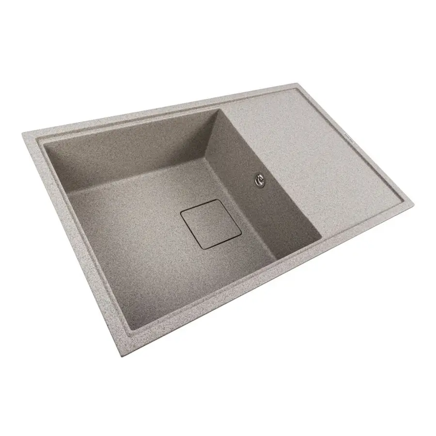 Гранитная мойка для кухни VALESO GALANS 7850 матовая Серая