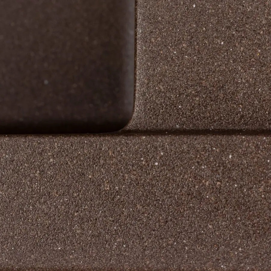 Гранітна кухонна мийка VALESO CALYPSO 7950 матова Темна Скеля