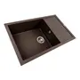 Гранітна кухонна мийка VALESO CALYPSO 7950 матова Темна Скеля