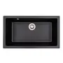 Гранітна мийка для кухні Platinum 7945 Paruana матова Чорна