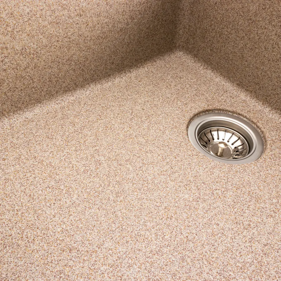 Гранітна мийка для кухні Platinum 7850 ROMA матова (карамель)