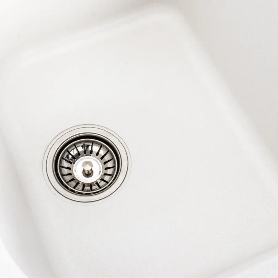 Гранітна мийка для кухні Platinum 7950 Equatoria глянець Білосніжна