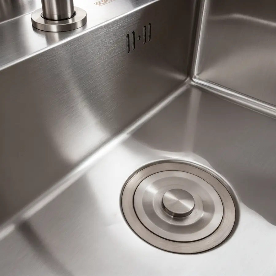 Кухонна мийка CM 47*38 прихована нержавійка Platinum Handmade + змішувач