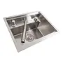 Кухонна мийка CM 47*38 прихована нержавійка Platinum Handmade + змішувач