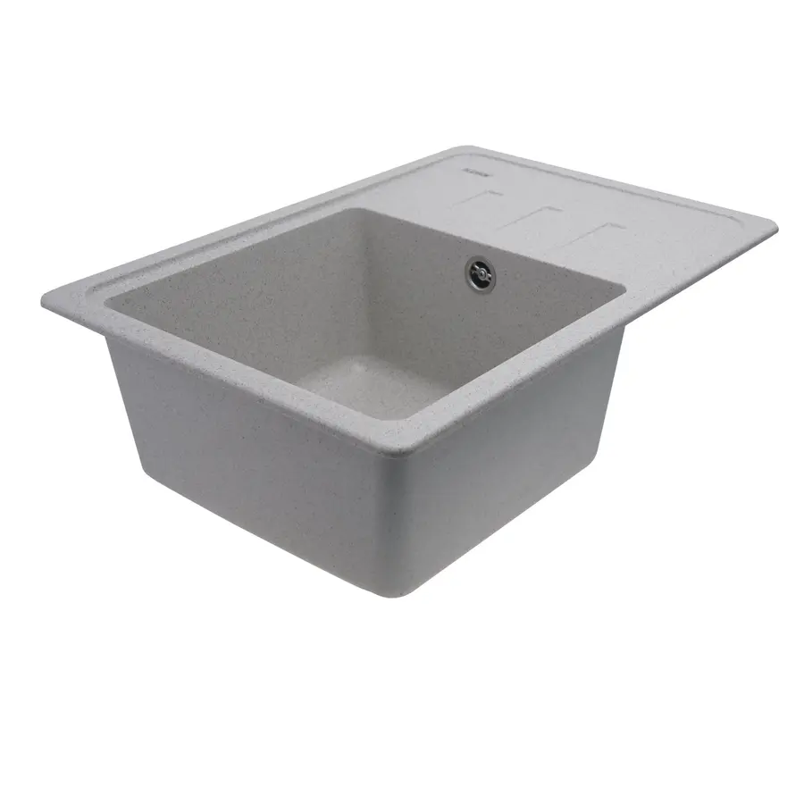 Гранітна мийка для кухні Platinum 6243 LIANA матова Топаз