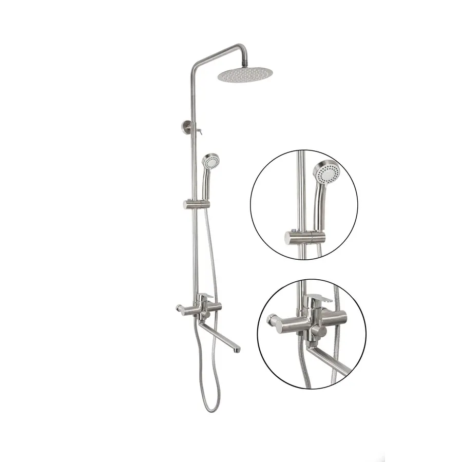 Душова колона з довгим гусаком 30см Germece 72403-2