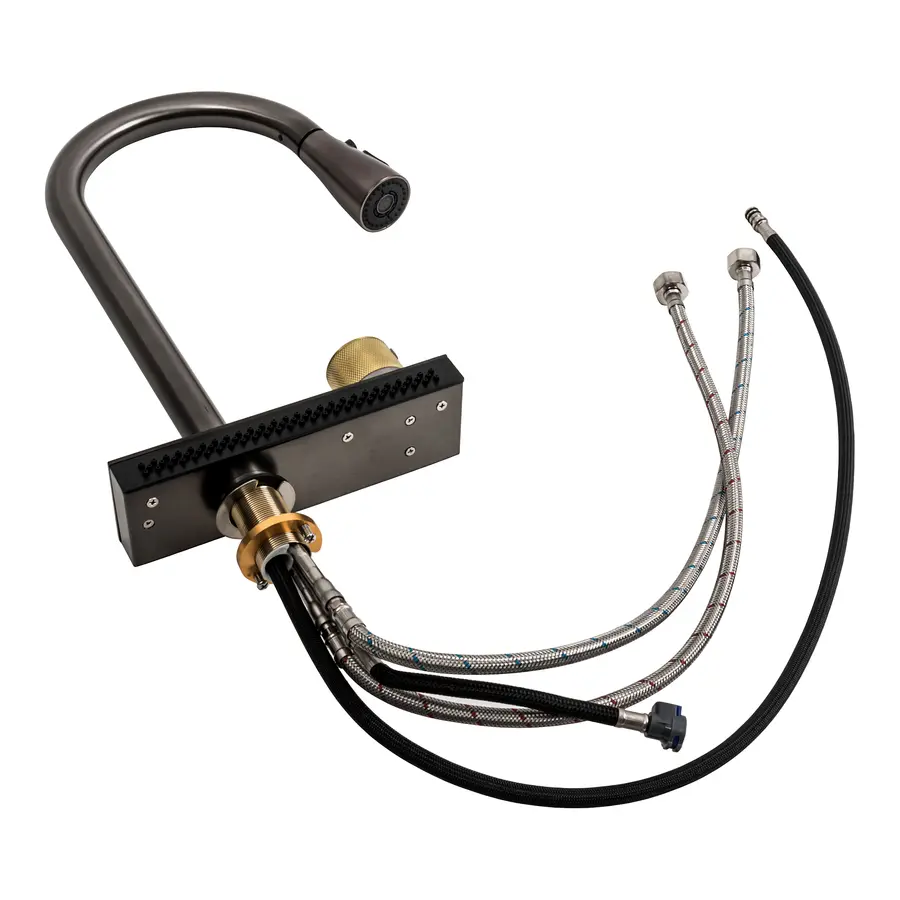 Змішувач під мийку "Водоспад" ZS85 Platinum