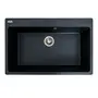 Гранітна мийка для кухні Platinum 7850 Bogema матова (антрацит)