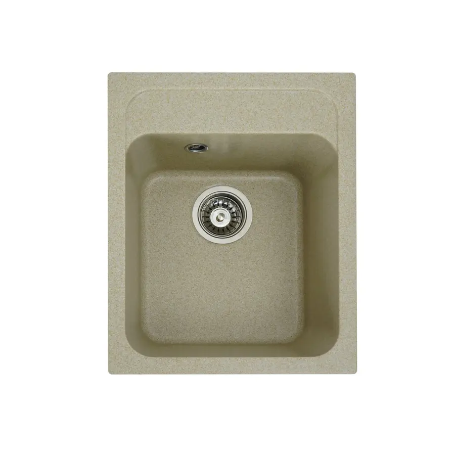 Гранітна мийка для кухні Platinum 4050 RUBY глянець Сафарі