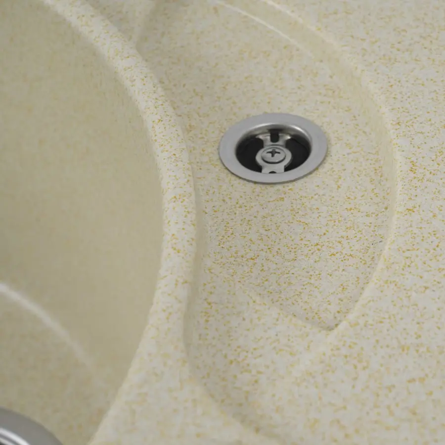 Гранітна мийка для кухні Platinum 7750 GAZZO глянець Пісок