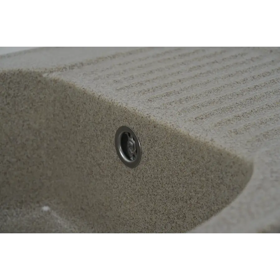 Гранітна мийка для кухні Platinum 6247 BORA глянець Карамель