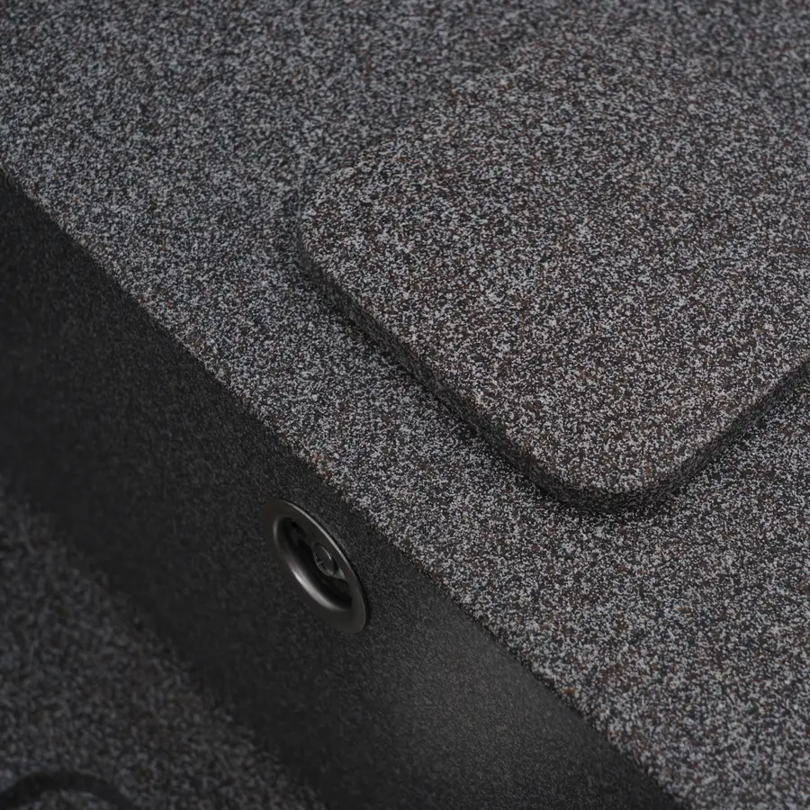 Гранітна мийка для кухні Platinum 7850 CUBE матова Мікс