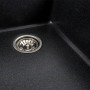 Гранітна мийка для кухні Platinum 9950 PANDORA матовий Карбон
