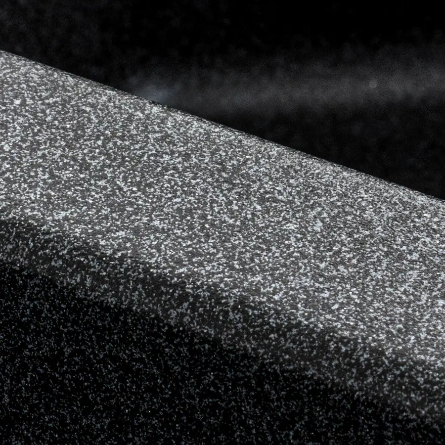 Гранітна мийка для кухні Platinum 9950 PANDORA матовий Карбон