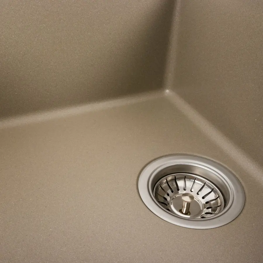 Гранитная мойка для кухни Platinum 7950 Selena матовий Титан