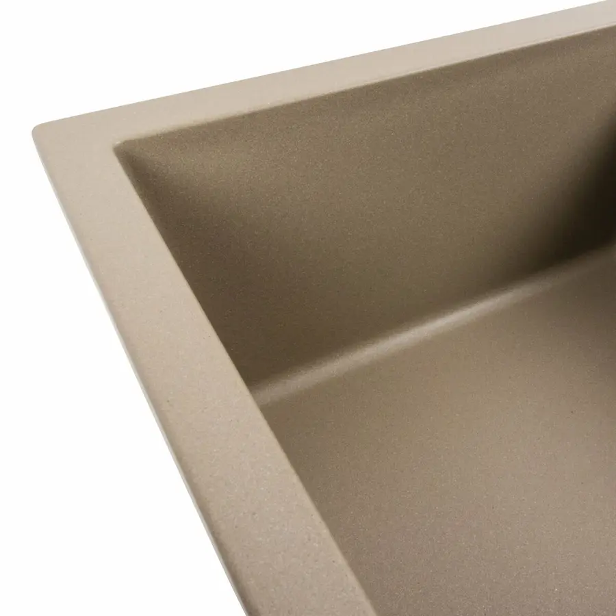 Гранитная мойка для кухни Platinum 7950 Selena матовий Титан