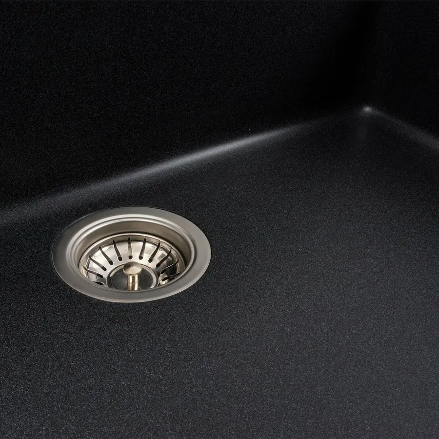 Гранітна мийка для кухні Platinum 7945 Paruana матовий Карбон