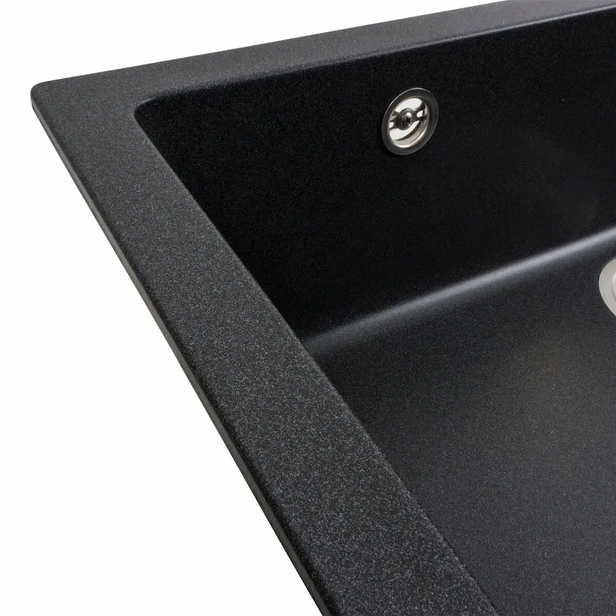 Гранітна мийка для кухні Platinum 7945 Paruana матовий Карбон