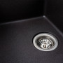 Гранітна мийка для кухні Platinum 6250 ZIRKONE матовий Гренадін