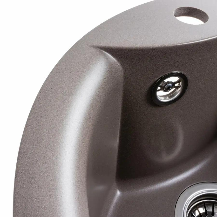 Гранітна мийка для кухні Platinum 480 TURAS матова Дюна