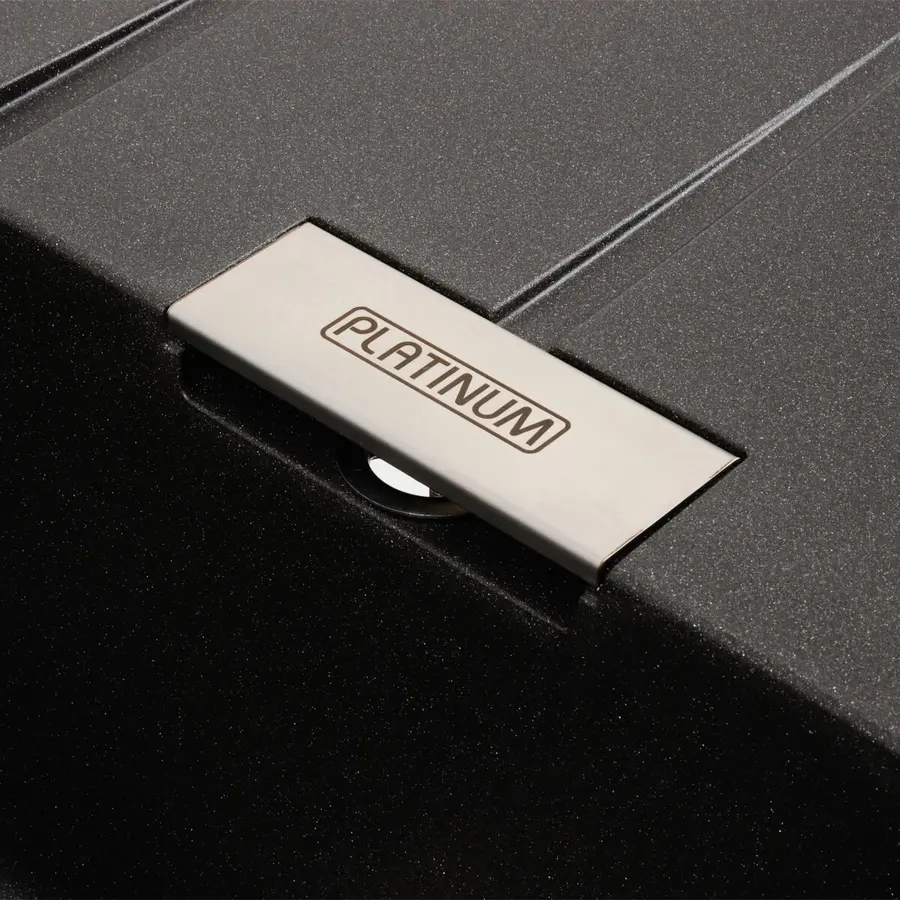 Гранітна мийка для кухні Platinum 7850 ROMA матовий Моріон