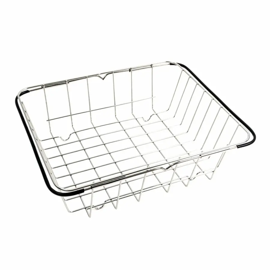 Кошик для мийки гнучкий з нержавіючої сталі L2007 Platinum