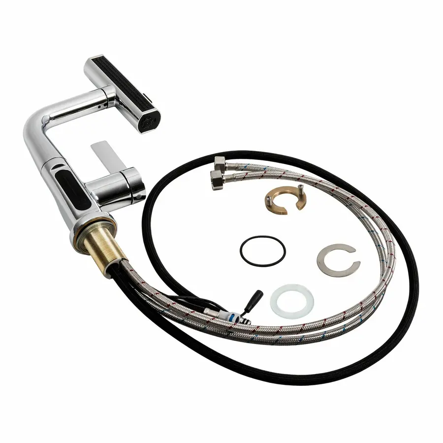 Змішувач для рукомийника з індикатором A240 Platinum