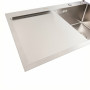 Кухонная мойка CM 78*50 R нержавейка VALESO Handmade (круглый сифон 3,0/0,8)