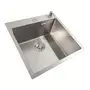 Кухонная мойка 50*50 нержавейка Valeso Handmade (сифон круглый, 3,0/0,8)